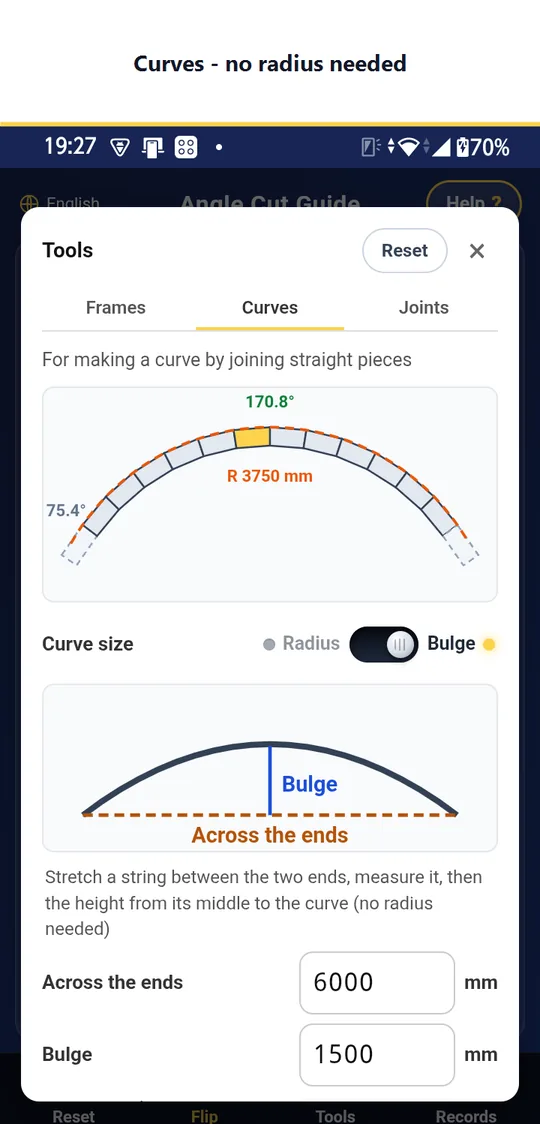 Curves without a radius